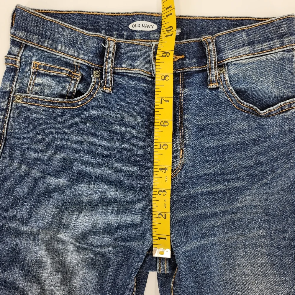 Old Navy Jeans Size 14 Slim Karate Built-in Flex Med Dark Wash Stretch Denim